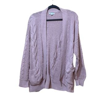 American Eagle Knit‎ Cardigan | Pink | Women’s M | Cozy Y2K Layer